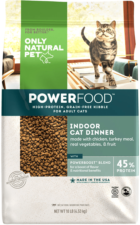 Only Natural Pet Powerfood Poultry Indoor Cat Dinner